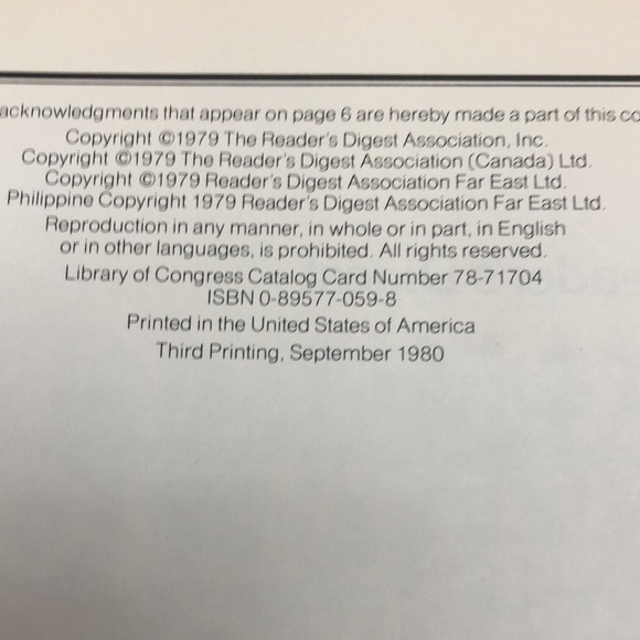 1980 Readers Digest Complete Guide to Needlework - Picture 2 of 5